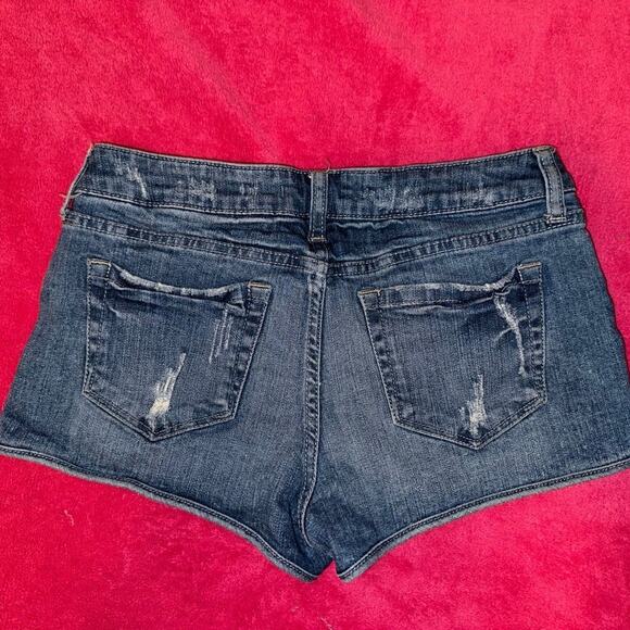 Low Rise Jean Shorts - Picture 2 of 2